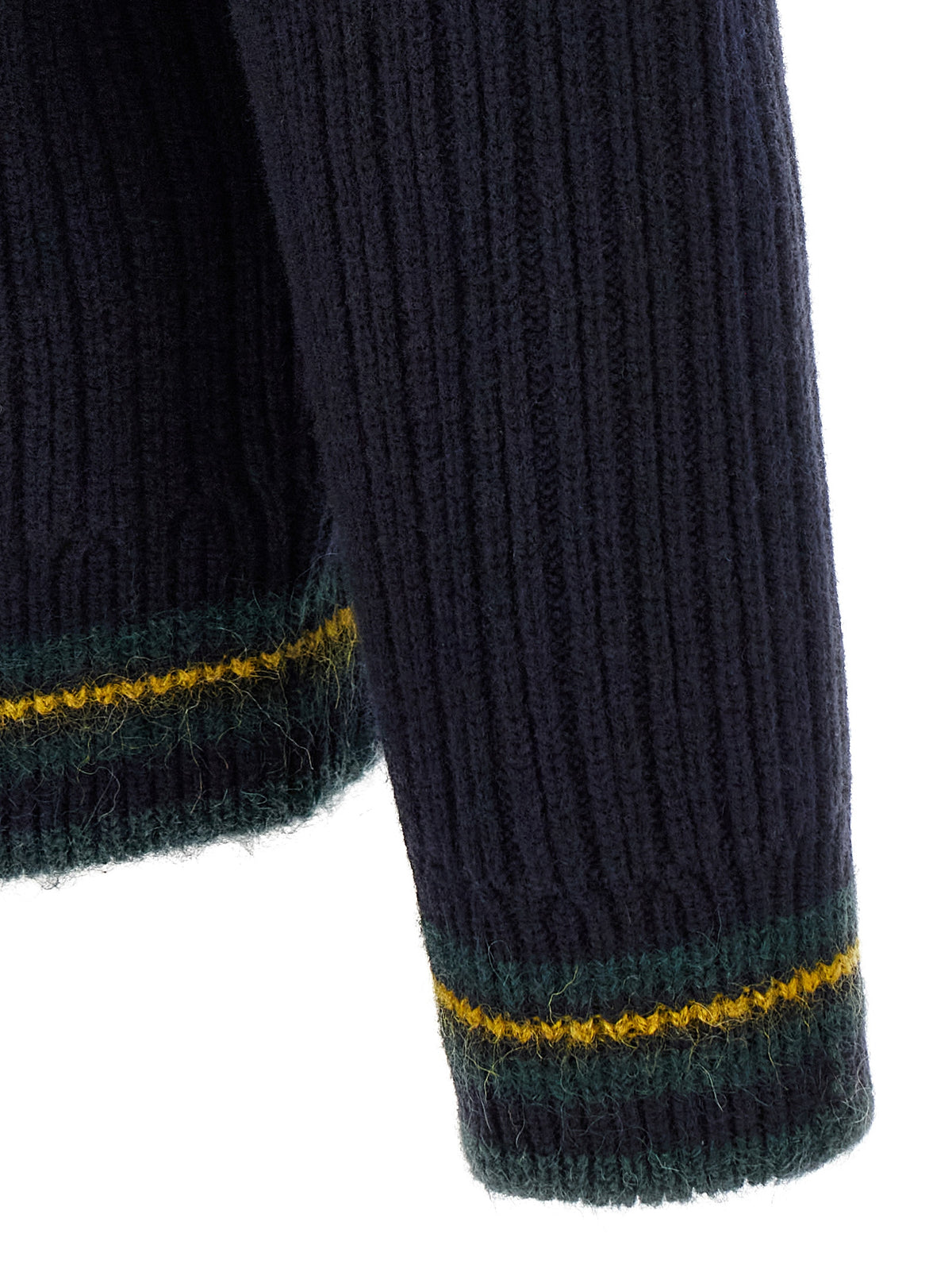 Lacoste Blue Wool Cardigan - Timeless Luxury for Discerning Tastes