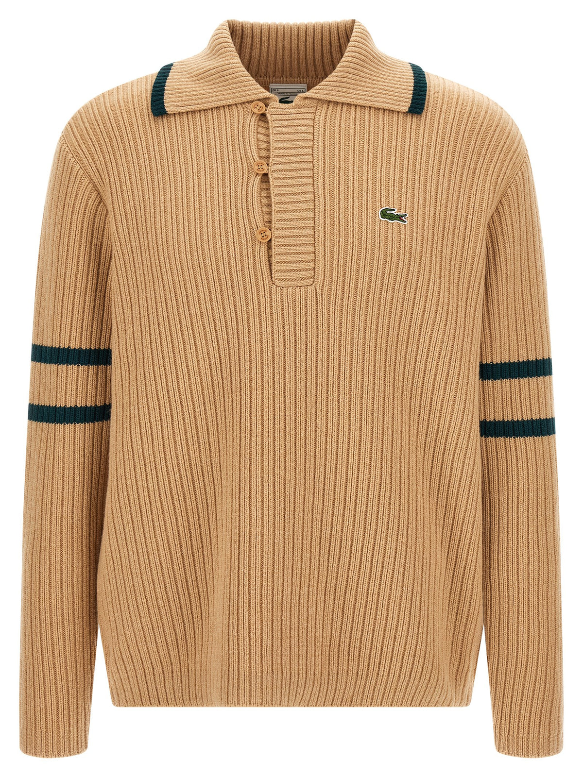 Lacoste Archive Edition Wool Cardigan - Timeless Luxury Redefined