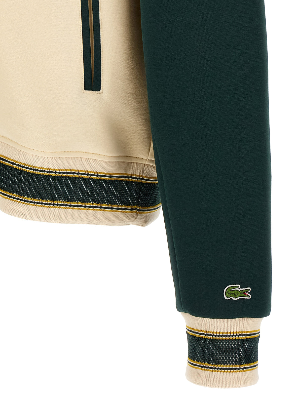 Lacoste Varsity Badge Jacket - Timeless Luxury in Multicolor