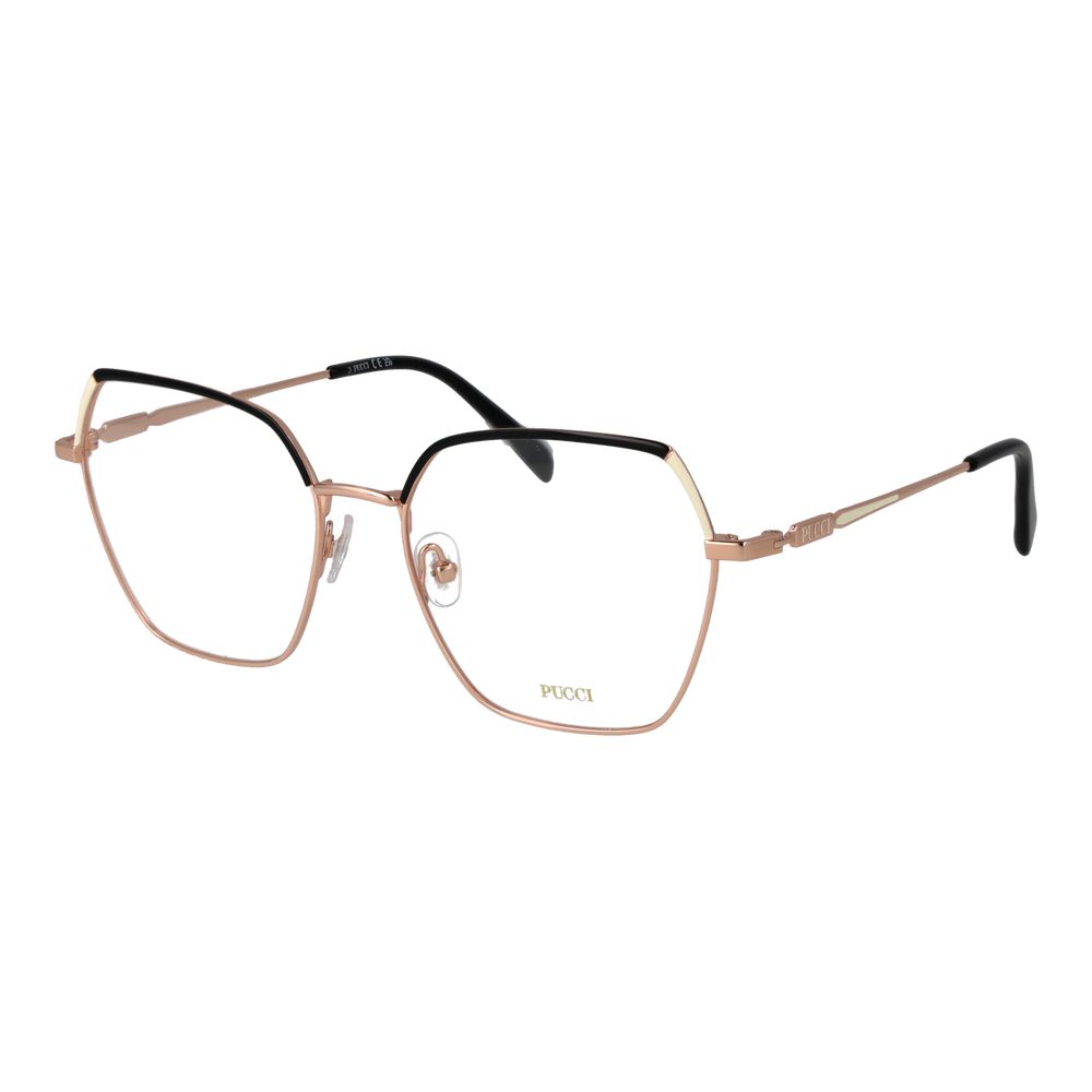 Emilio Pucci Rose Gold Metal Glasses - Timeless Elegance