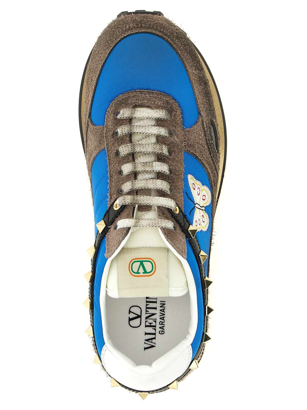Valentino Garavani Multicolor Calfskin Low Top Sneakers Luxury