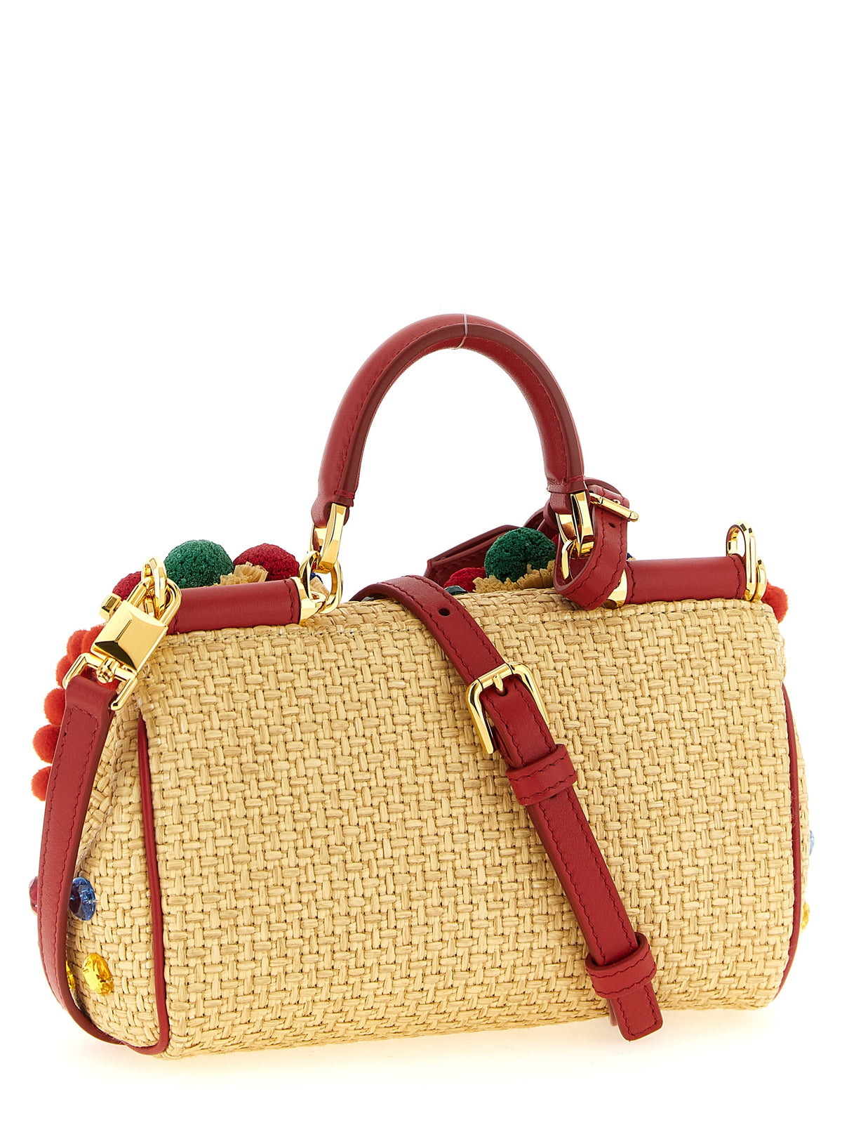 Discover the Dolce & Gabbana Multicolor Viscose Handbag, a luxurious blend of artistry and sophistication, perfect for those who embody elegance and individuality.