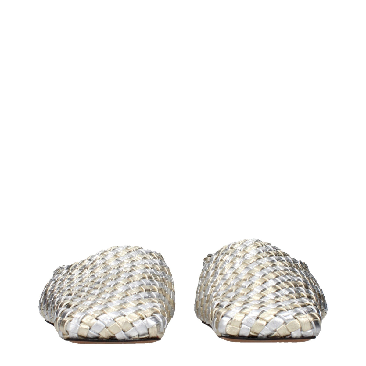 Stella McCartney Gray Leather Slippers - Luxurious Eco Elegance
