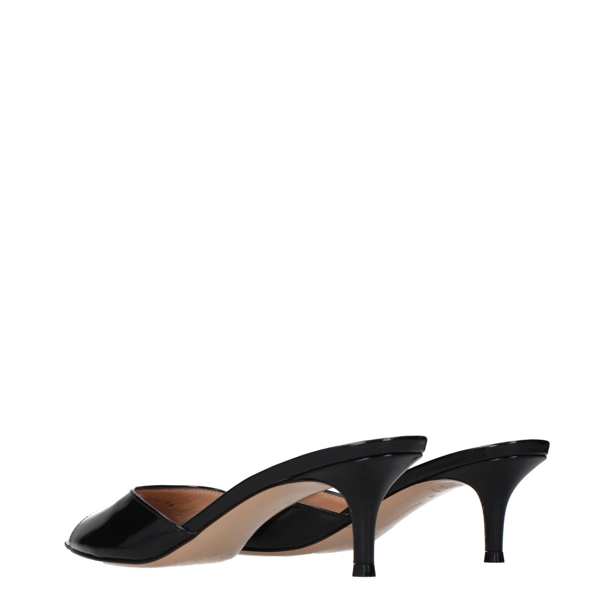 Gianvito Rossi Black Leather Platform Sandals for Timeless Elegance