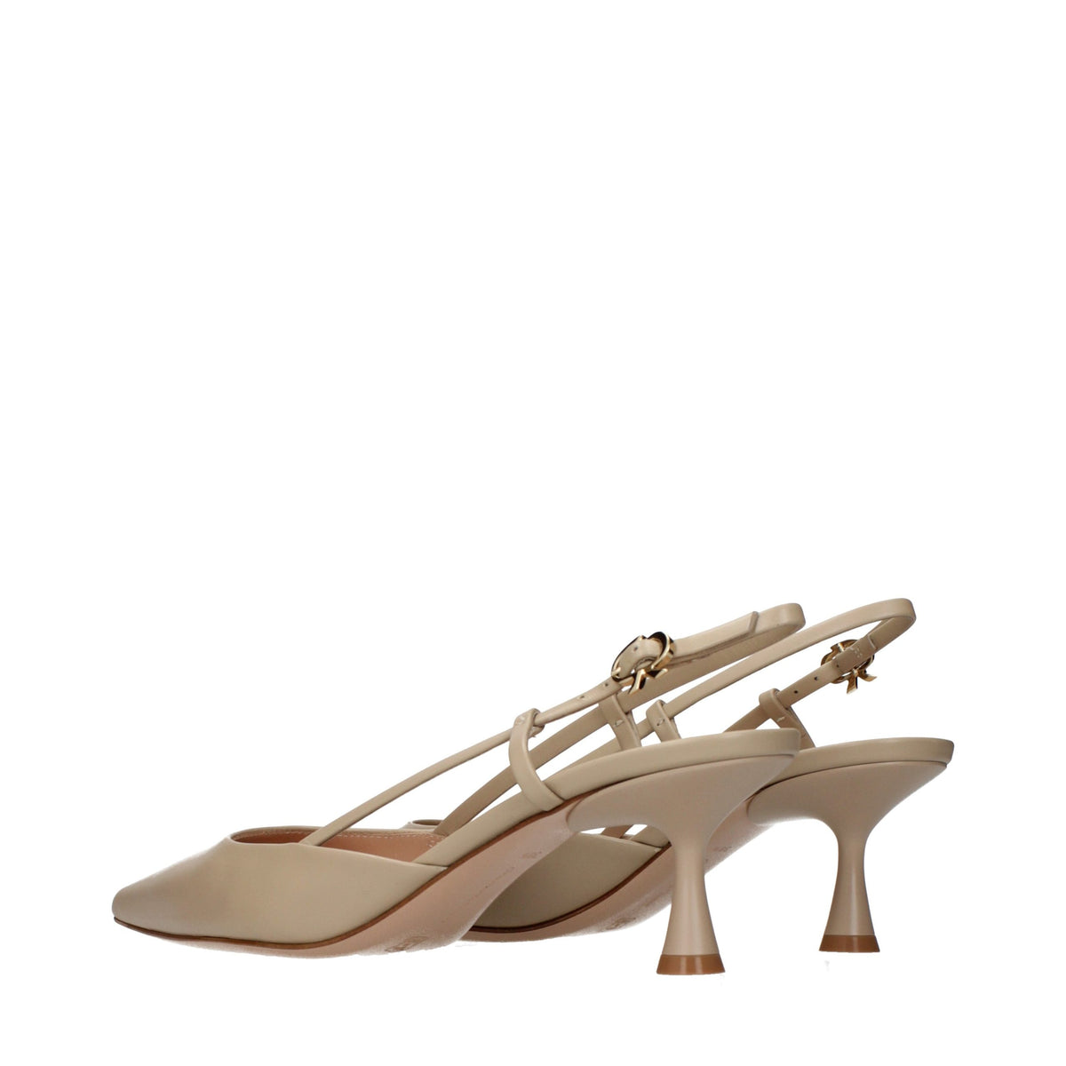 Gianvito Rossi Beige Leather High Heel Pumps - Timeless Elegance