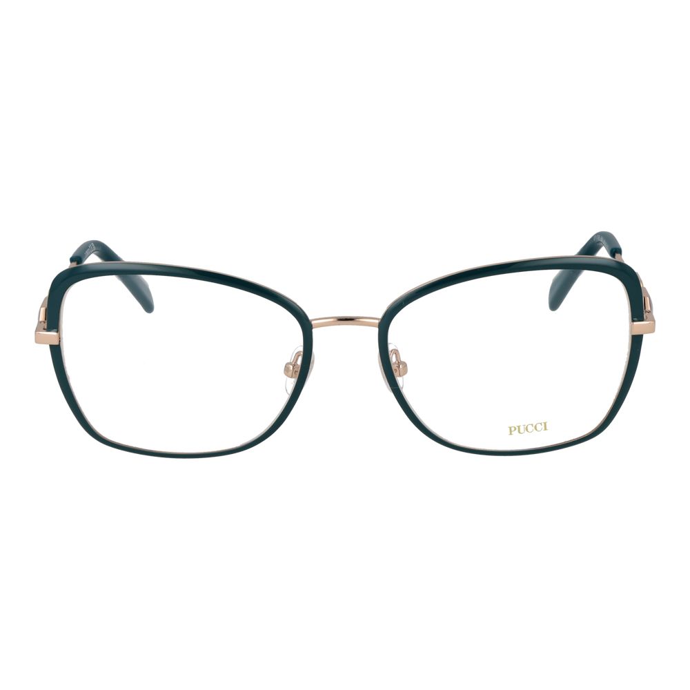 Emilio Pucci Turquoise Cat Eye Glasses - Elevate Your Elegance