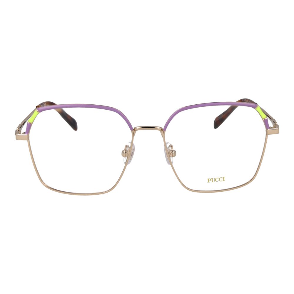 Emilio Pucci Rose Gold Metal Glasses – Timeless Luxury Elegance