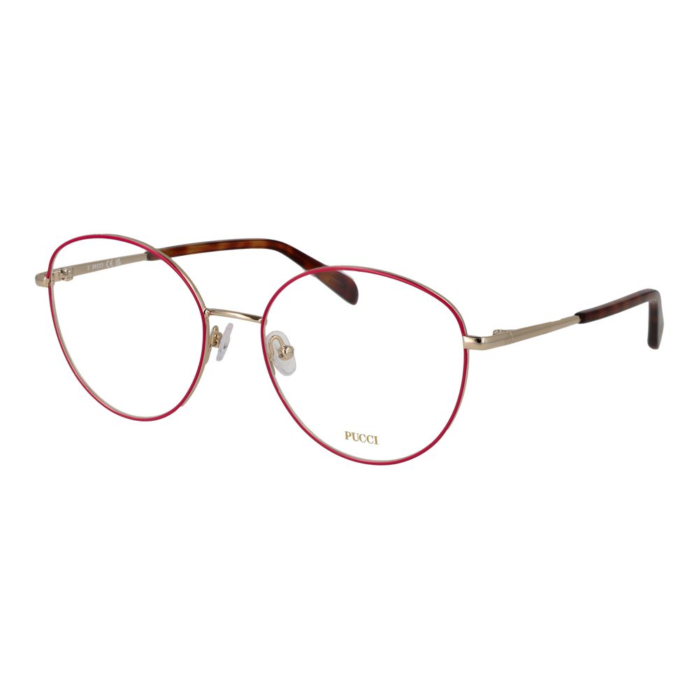 Emilio Pucci Multicolor Metal Glasses - Timeless Luxury Elegance
