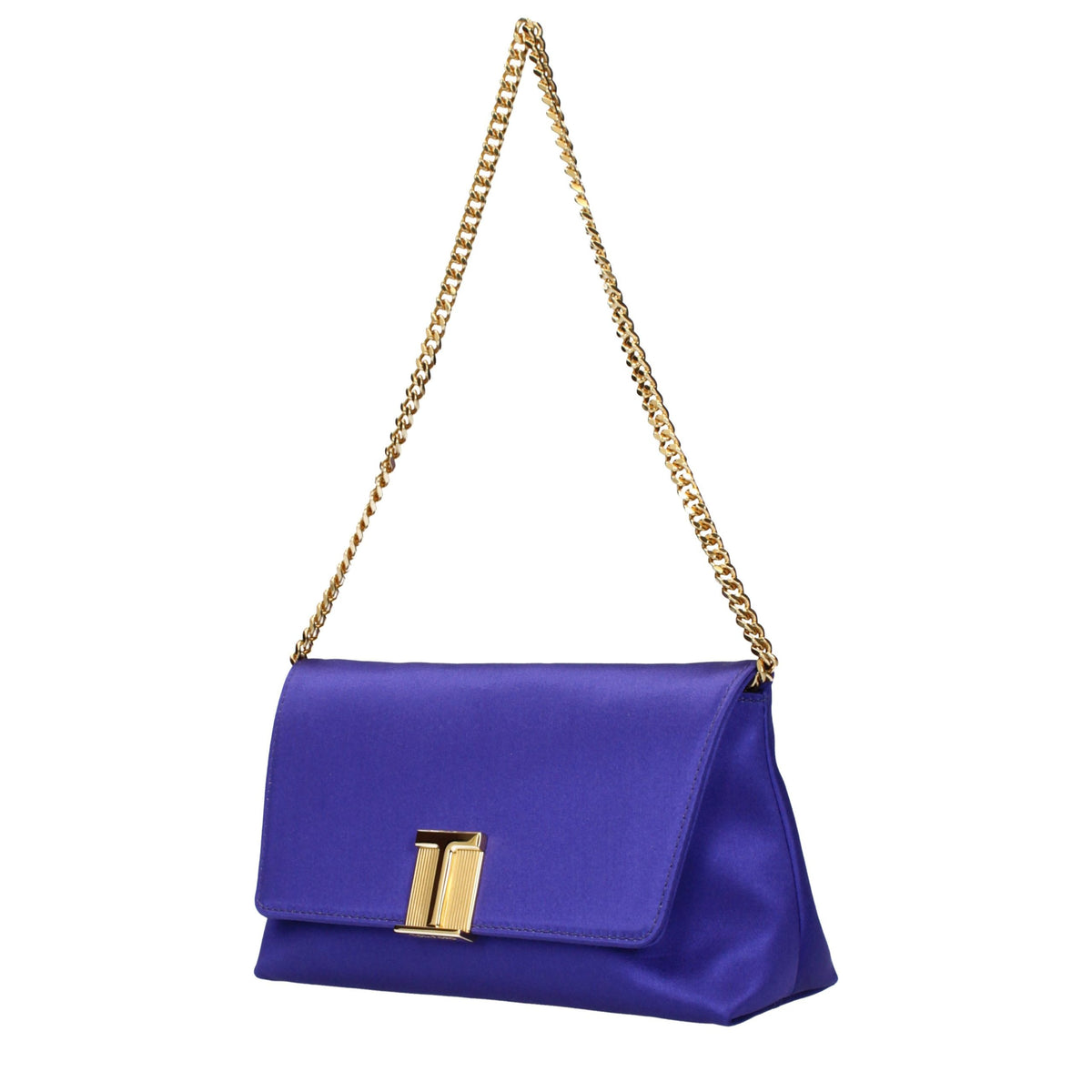 Tom Ford Purple Satin Clutch Bag - Exquisite Luxury Accessory