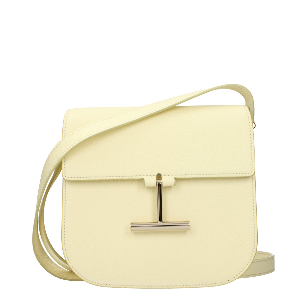 Tom Ford Yellow Leather Crossbody Bag - Timeless Luxury Elegance