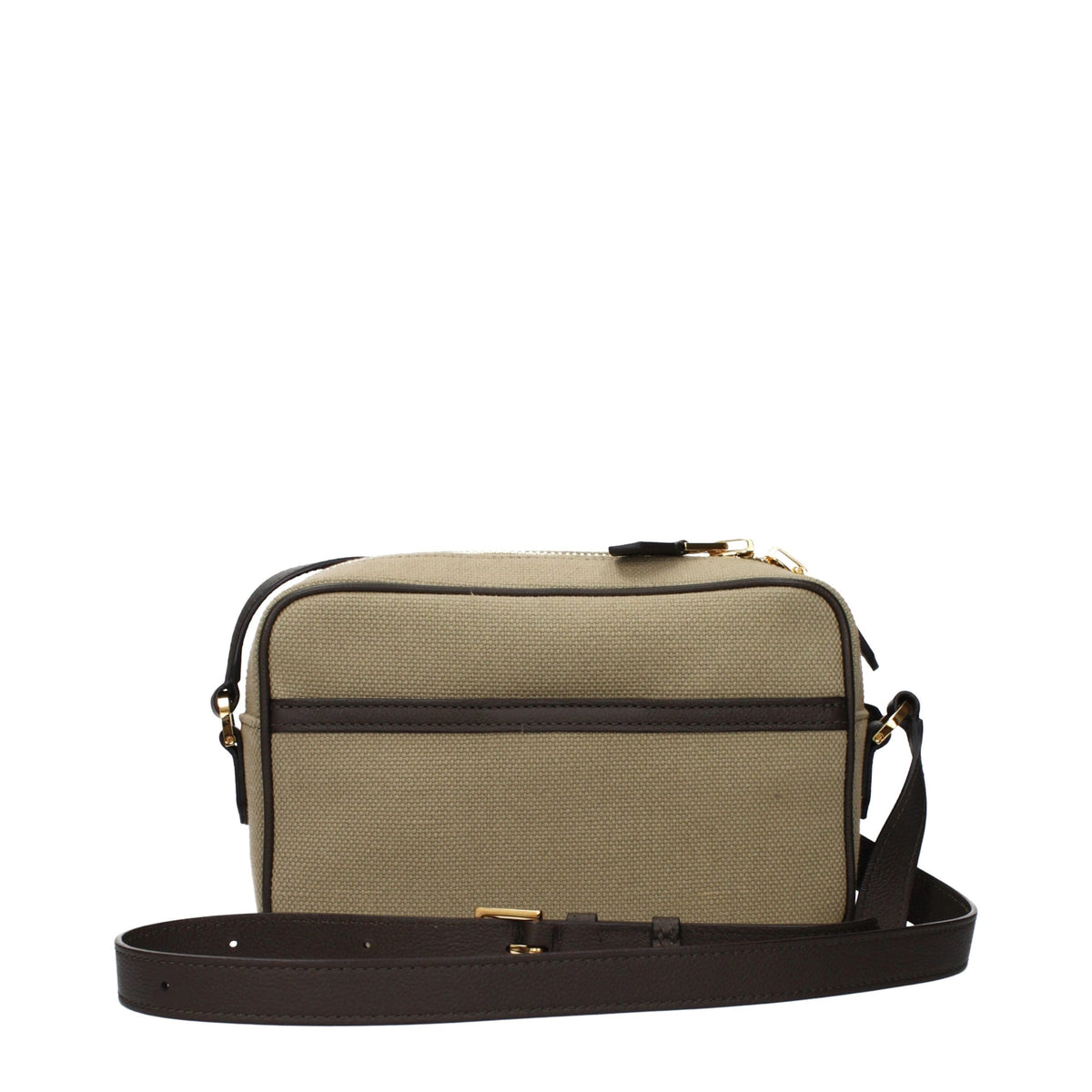 Tom Ford Beige Fabric Crossbody Bag - Timeless Luxury Redefined