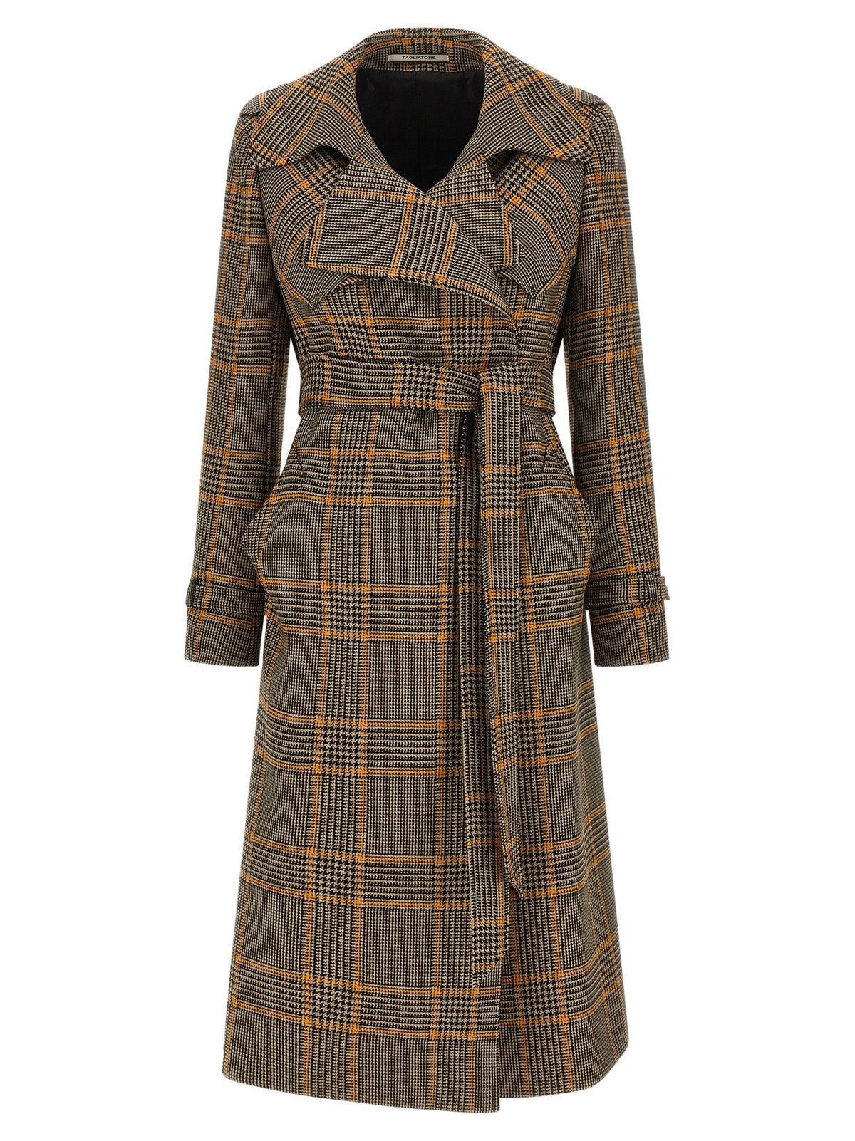 Tagliatore Brown Virgin Wool Coat - Timeless Italian Luxury