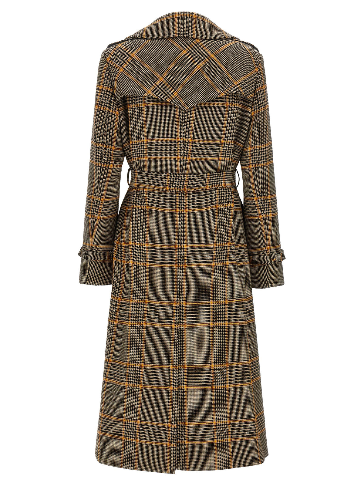 Tagliatore Brown Virgin Wool Coat - Timeless Italian Elegance