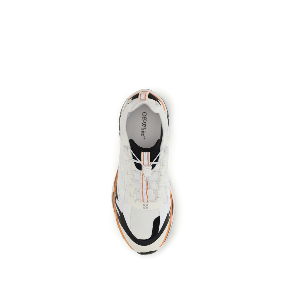 Off-White Multicolor Athletic Sneakers for Timeless Elegance