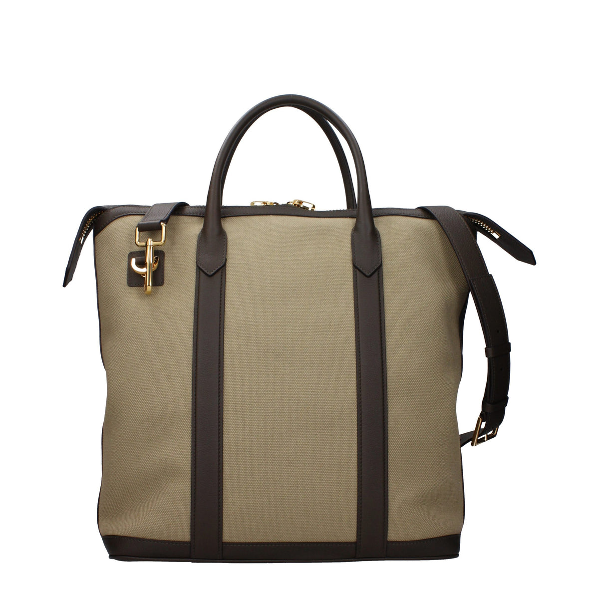 Tom Ford Beige Fabric Handbag - Elevate Your Luxe Style