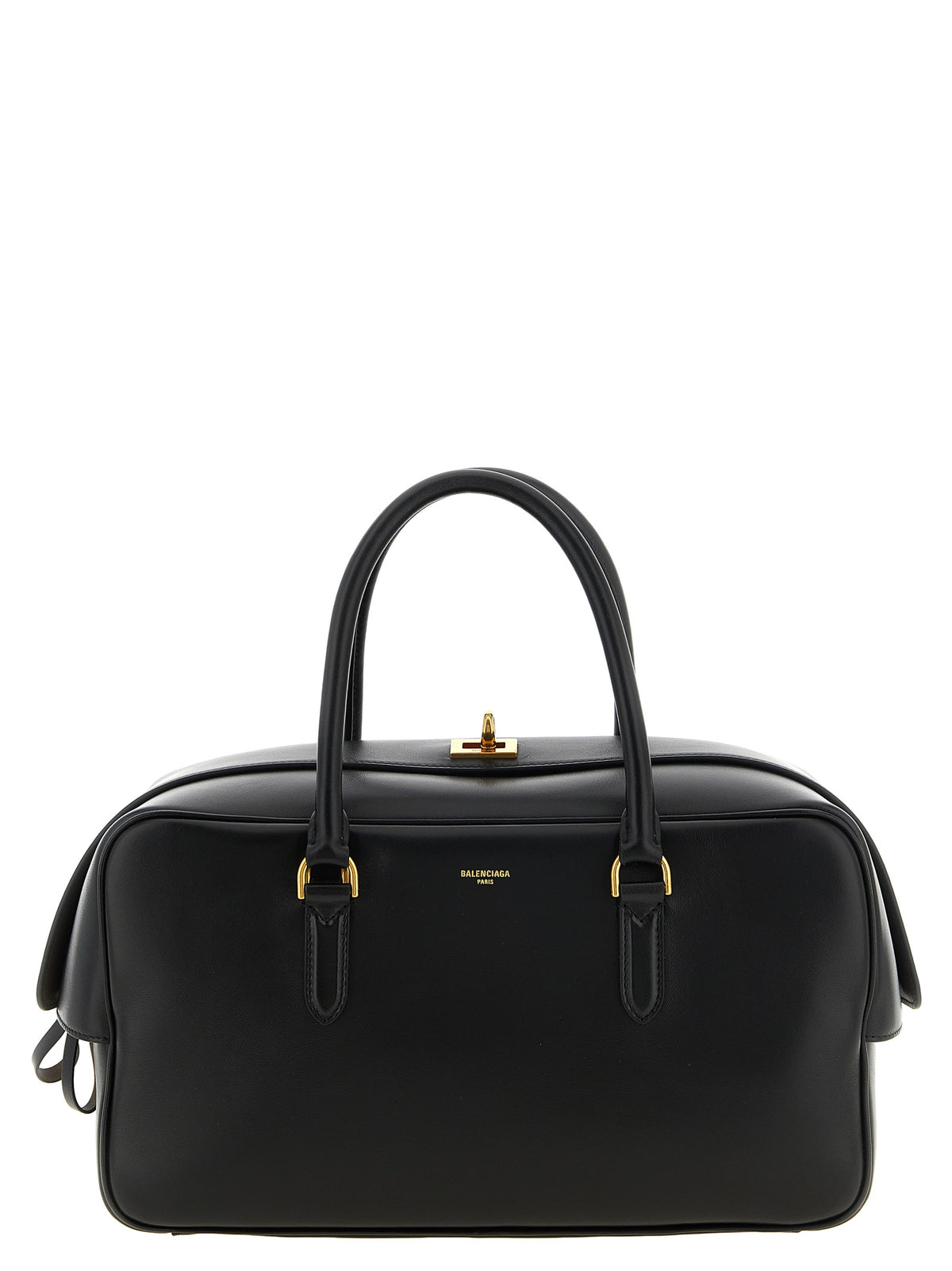 Balenciaga Black Lamb Leather Handbag - Timeless Luxury Elegance
