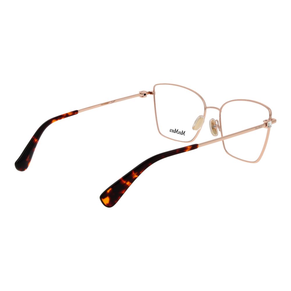 Max Mara Rose Gold Cat Eye Glasses - Exquisite Luxury Eyewear