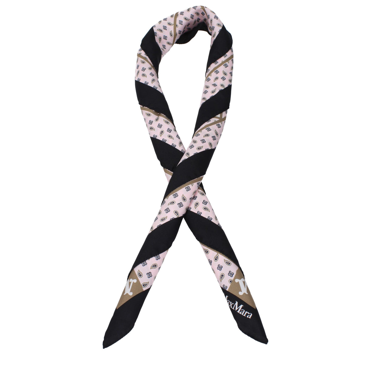 Max Mara Pink Silk Foulard - Timeless Luxury Accessory