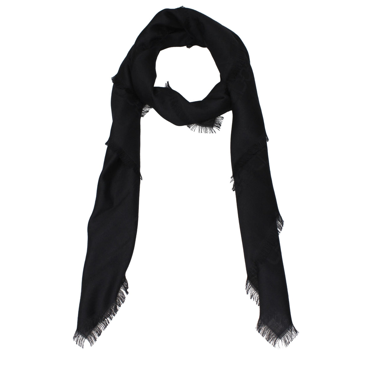 Tom Ford Black Cashmere Foulard - Exquisite Luxury Accessory