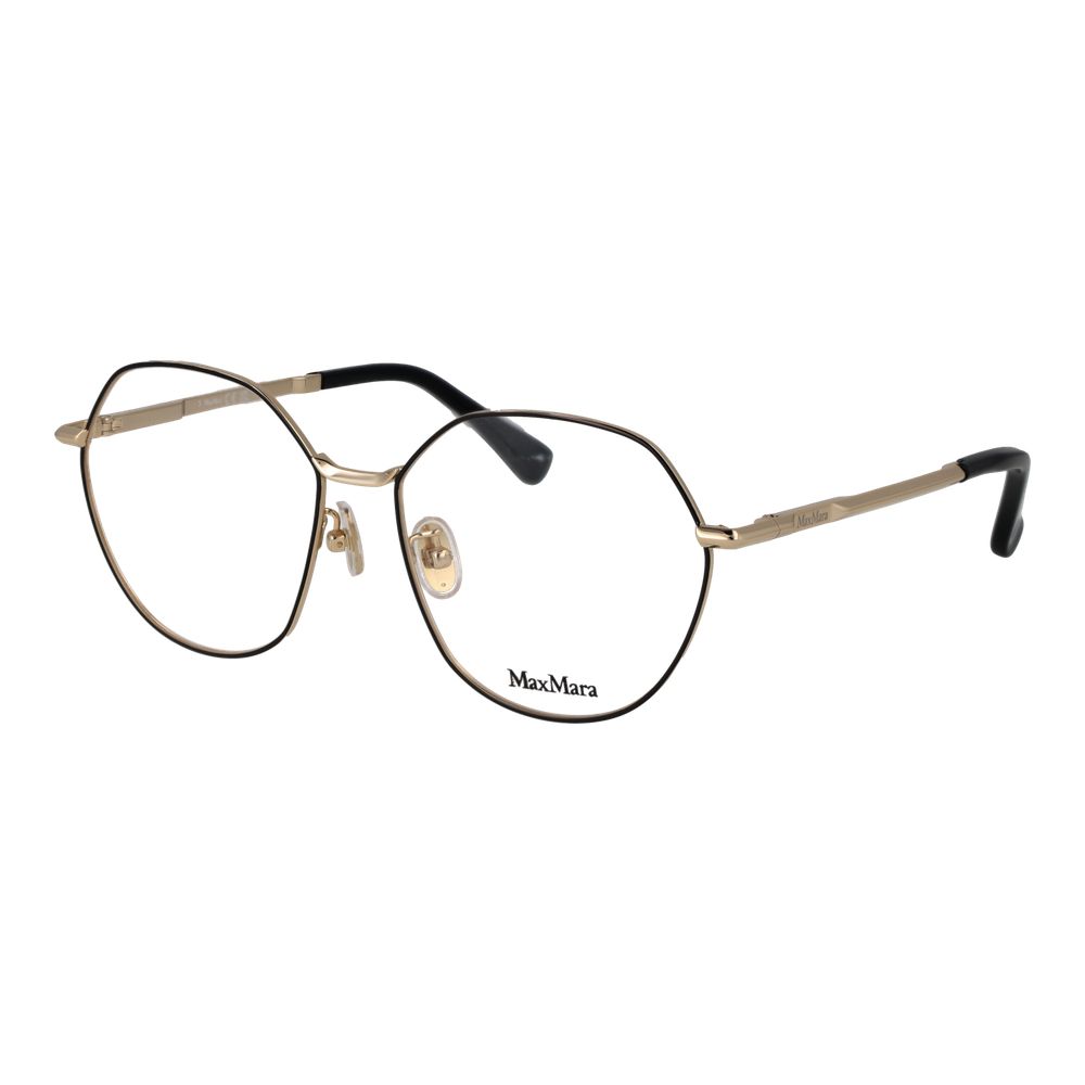 Max Mara Black Metal Glasses - Timeless Luxury for the Discerning