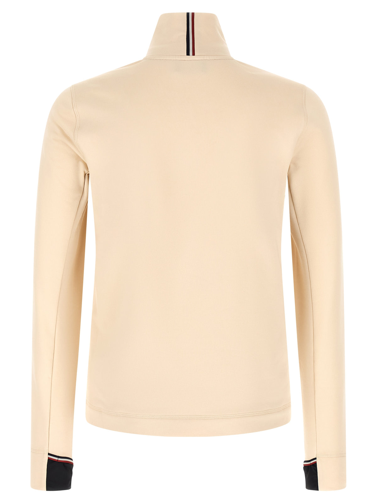 Moncler Grenoble White Polyamide Cardigan for Luxury Elevation