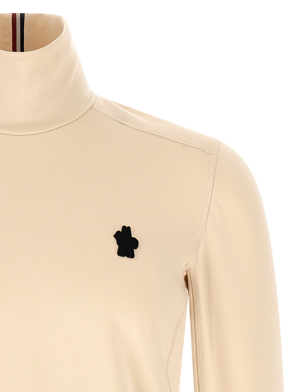 Moncler Grenoble White Polyamide Cardigan for Elevated Style