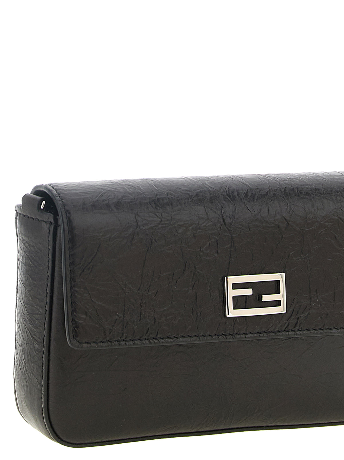 Fendi Black Calfskin Cardholder - Timeless Luxury Accessory