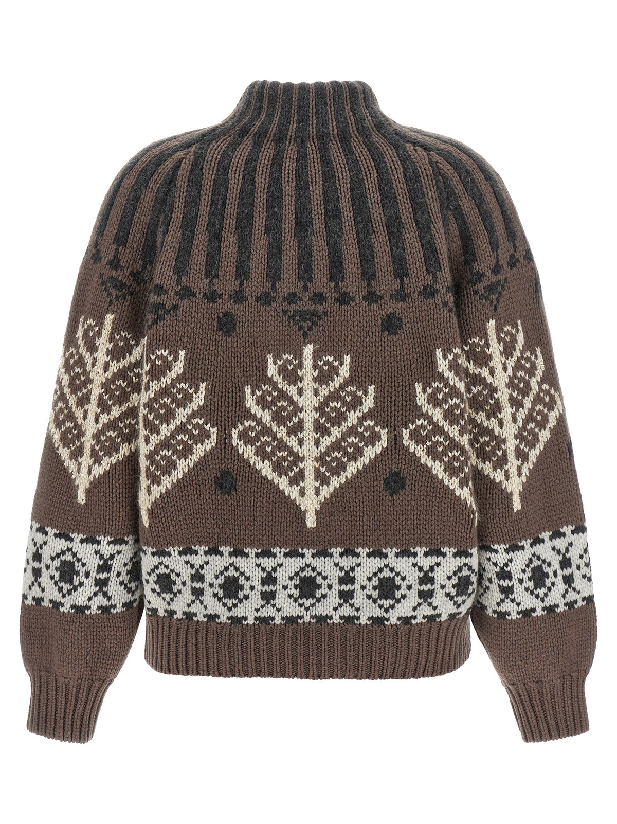 Brunello Cucinelli Brown Cashmere Cardigan - Luxe Elegance
