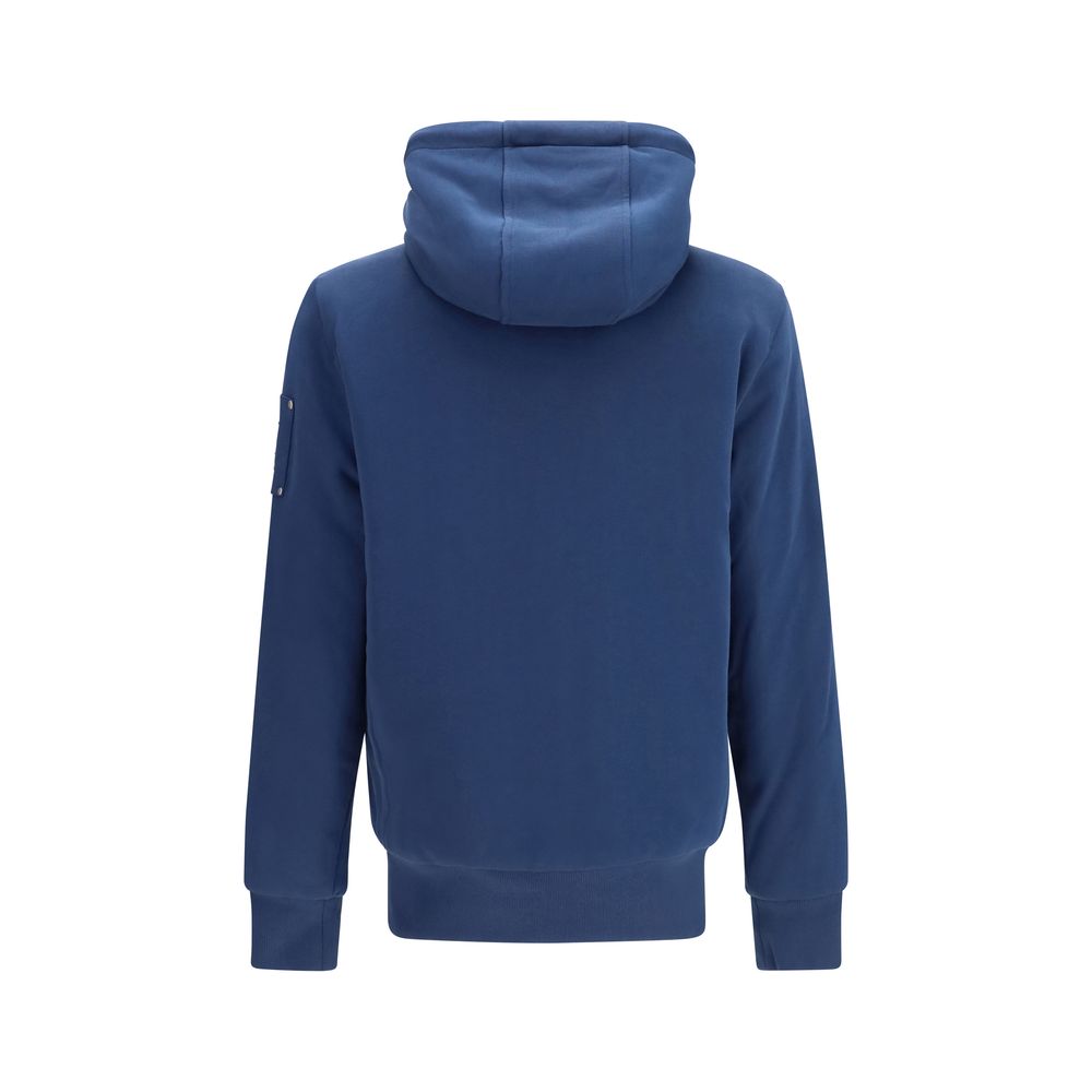 Moose Knuckles Blue Polyester Sweatshirt