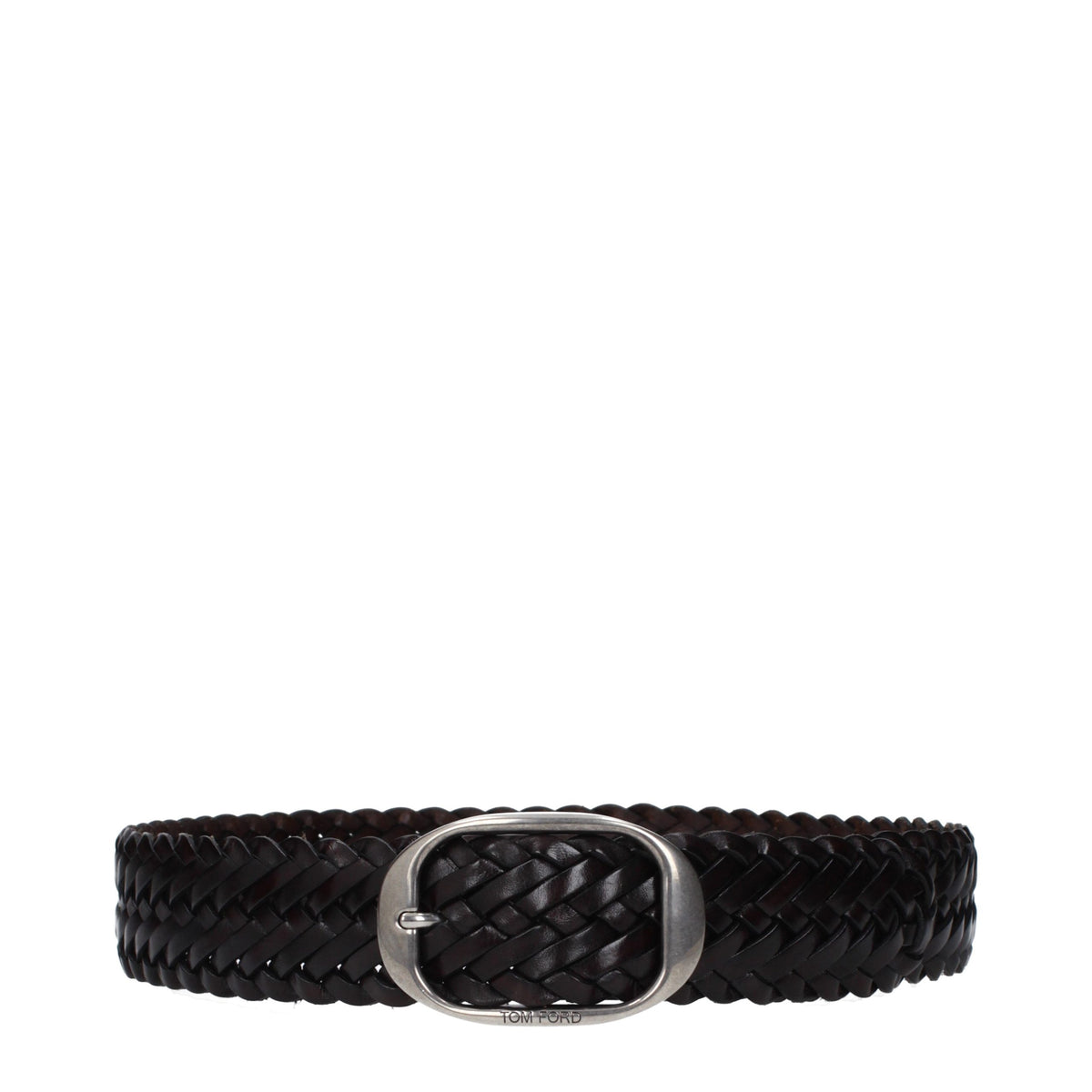 Discover the Tom Ford Brown Leather Regular Belt, a timeless accessory that embodies luxury and sophistication, perfect for elevating any ensemble with its exquisite vintage effect.