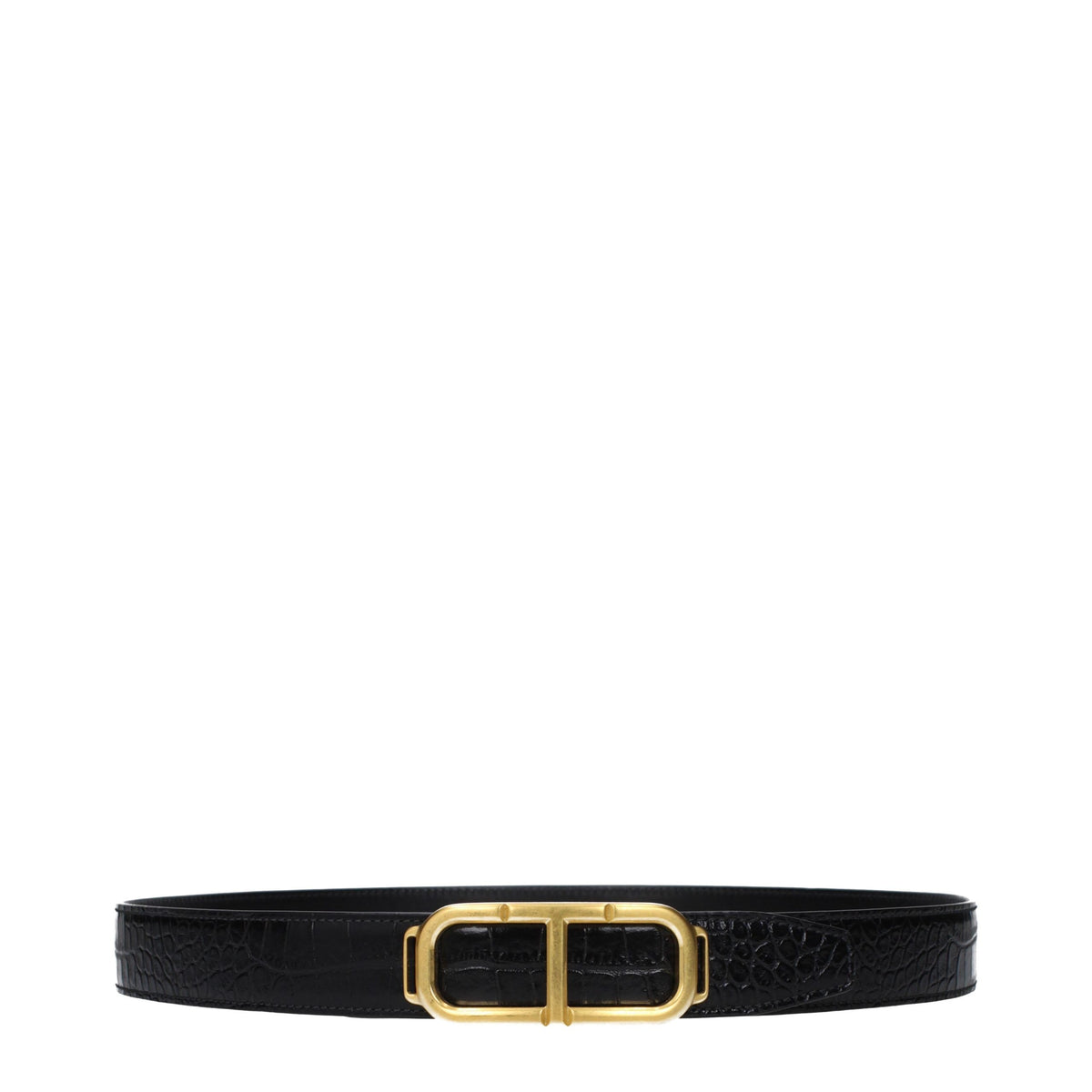 Discover the Tom Ford Black Leather Regular Belt, a masterpiece of exquisite craftsmanship and timeless elegance, perfect for the discerning individual who values luxury.