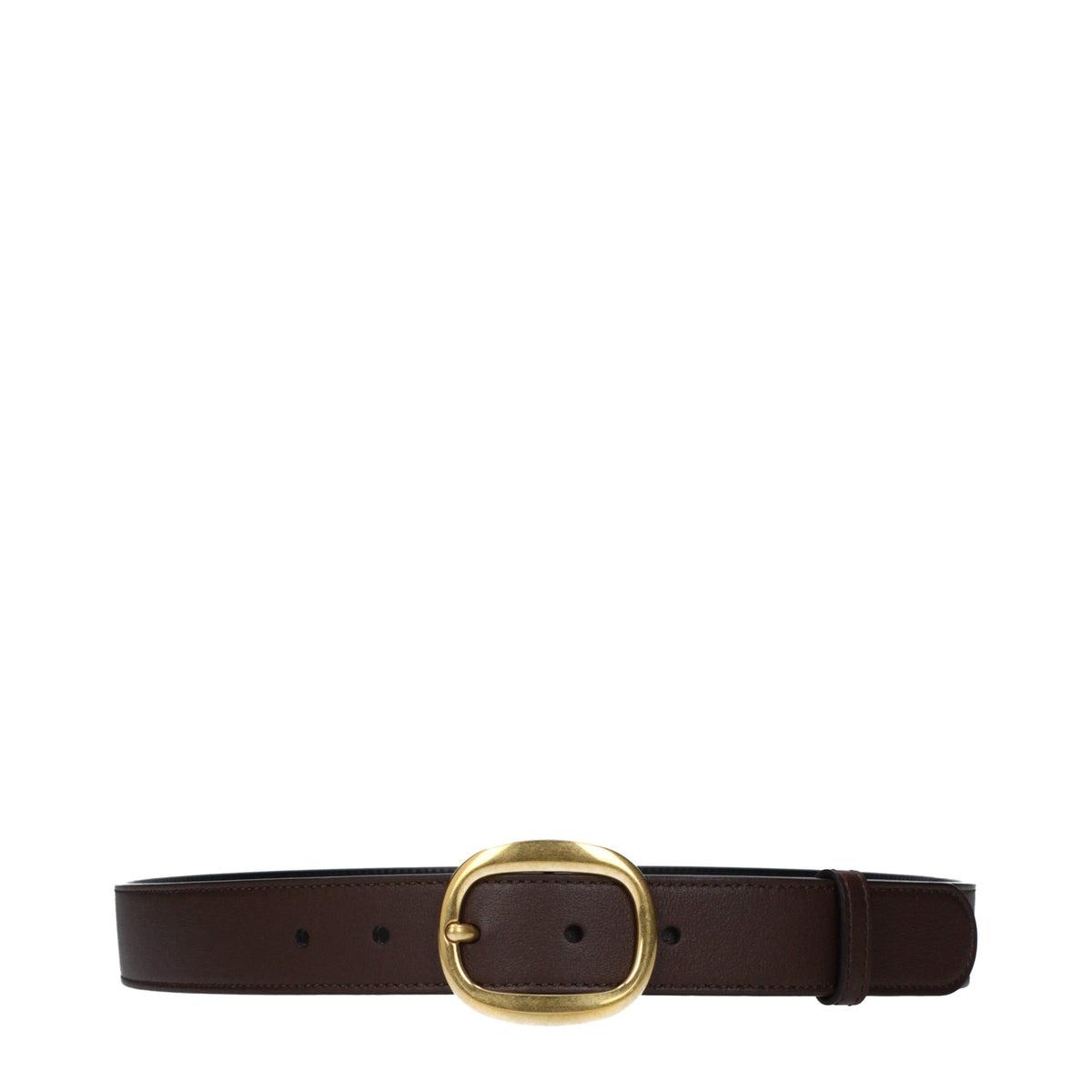 Indulge in the timeless elegance of the Tom Ford Brown Leather Regular Belt, a luxurious accessory that embodies sophistication and refined craftsmanship for discerning tastes.