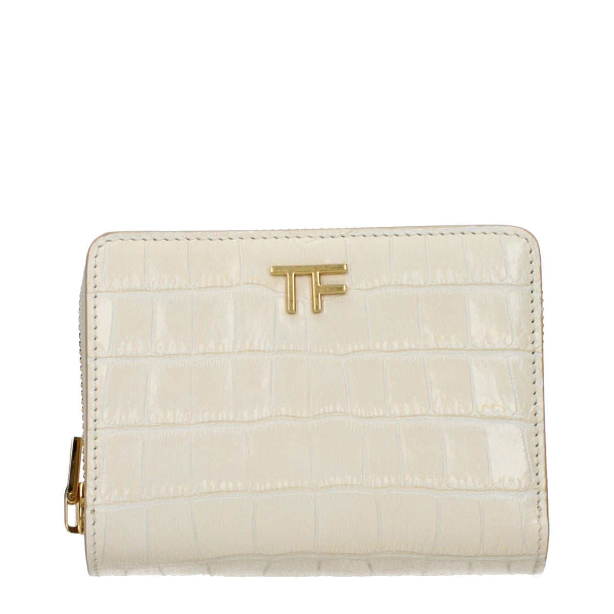 Experience the exquisite allure of the Tom Ford Beige Leather Wallet, where timeless craftsmanship meets modern elegance, perfect for the discerning individual.