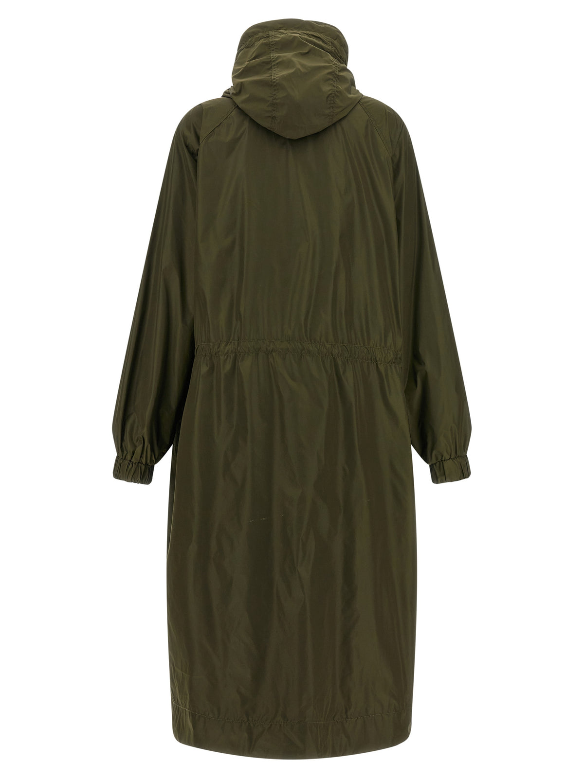 Elevate your style with the Ganni Bicolor Recycled Polyamide Coat, a sustainable masterpiece crafted from luxurious recycled nylon, embodying elegance and eco-conscious sophistication.