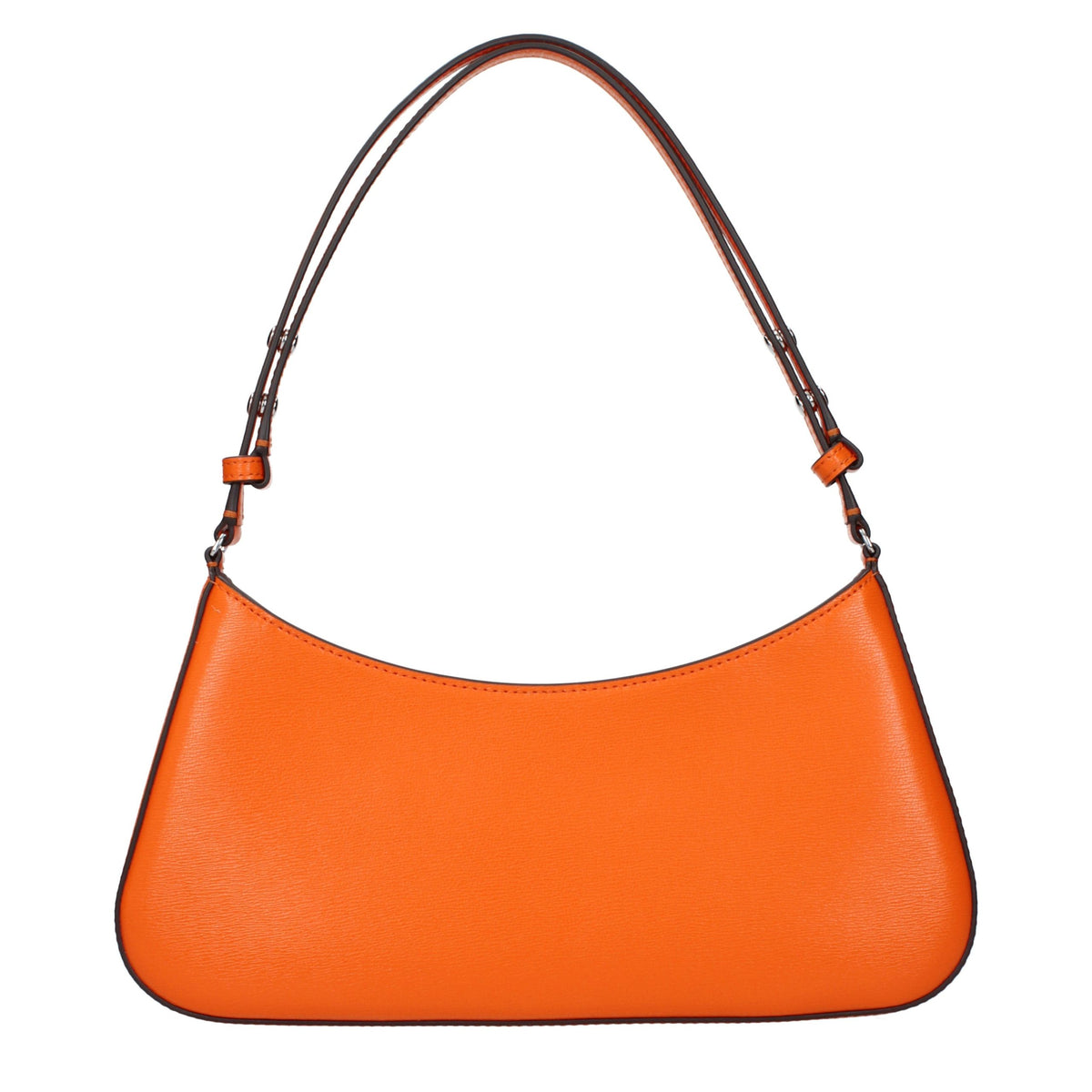 Elevate your style with the Tory Burch Orange Leather Shoulder Bag, a testament to exquisite craftsmanship and timeless elegance, perfect for the discerning individual.