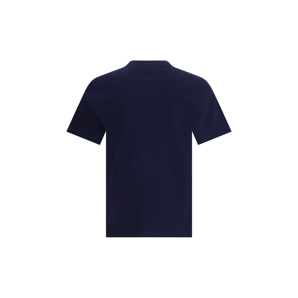 Elevate your wardrobe with the Brunello Cucinelli Blue Cotton T-Shirt, a refined blend of comfort and style, embodying timeless elegance for the discerning individual.