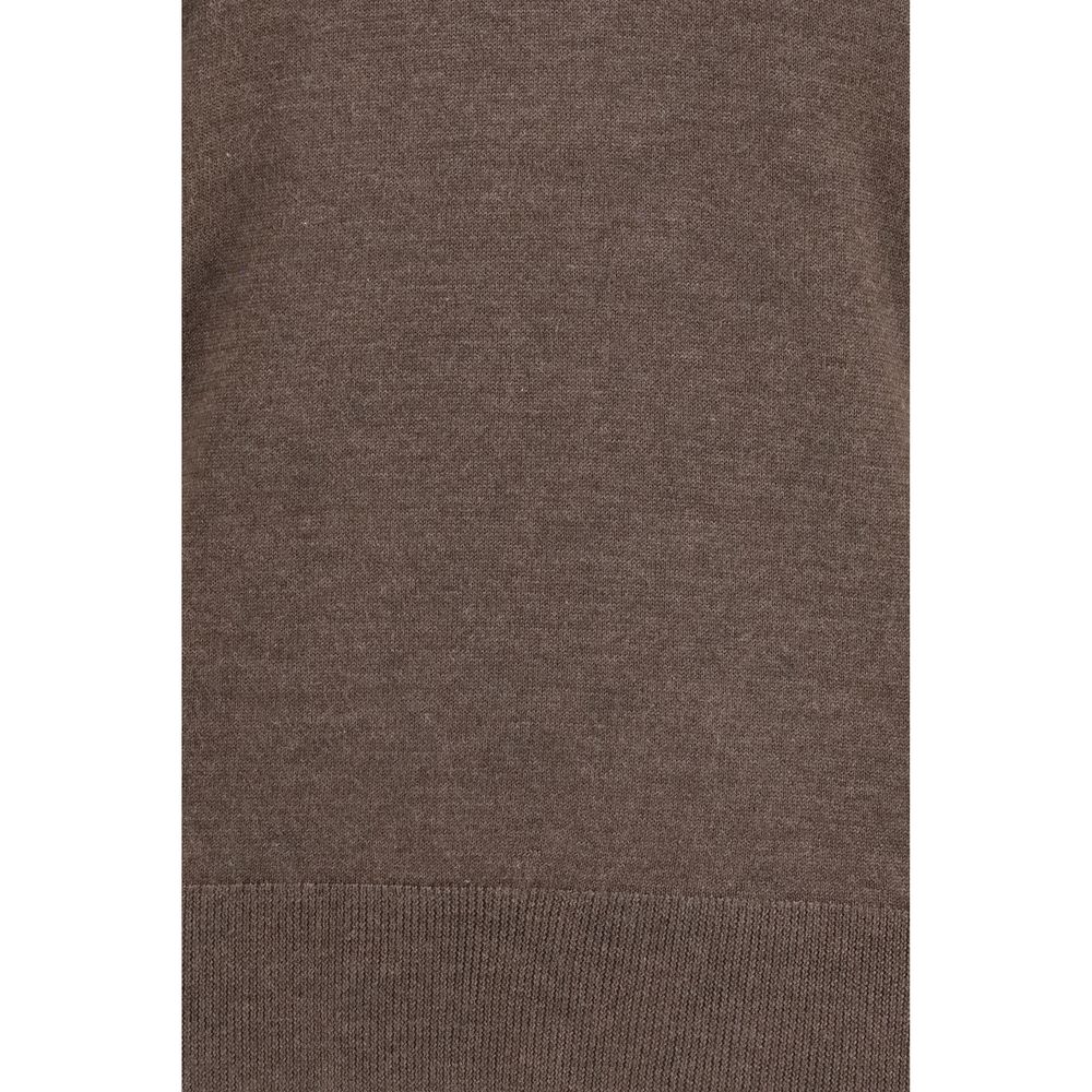 Indulge in the exquisite Quovine Cashmere and Silk-blend Sweater by The Row, where refined craftsmanship meets luxurious comfort, perfect for elevating your wardrobe.