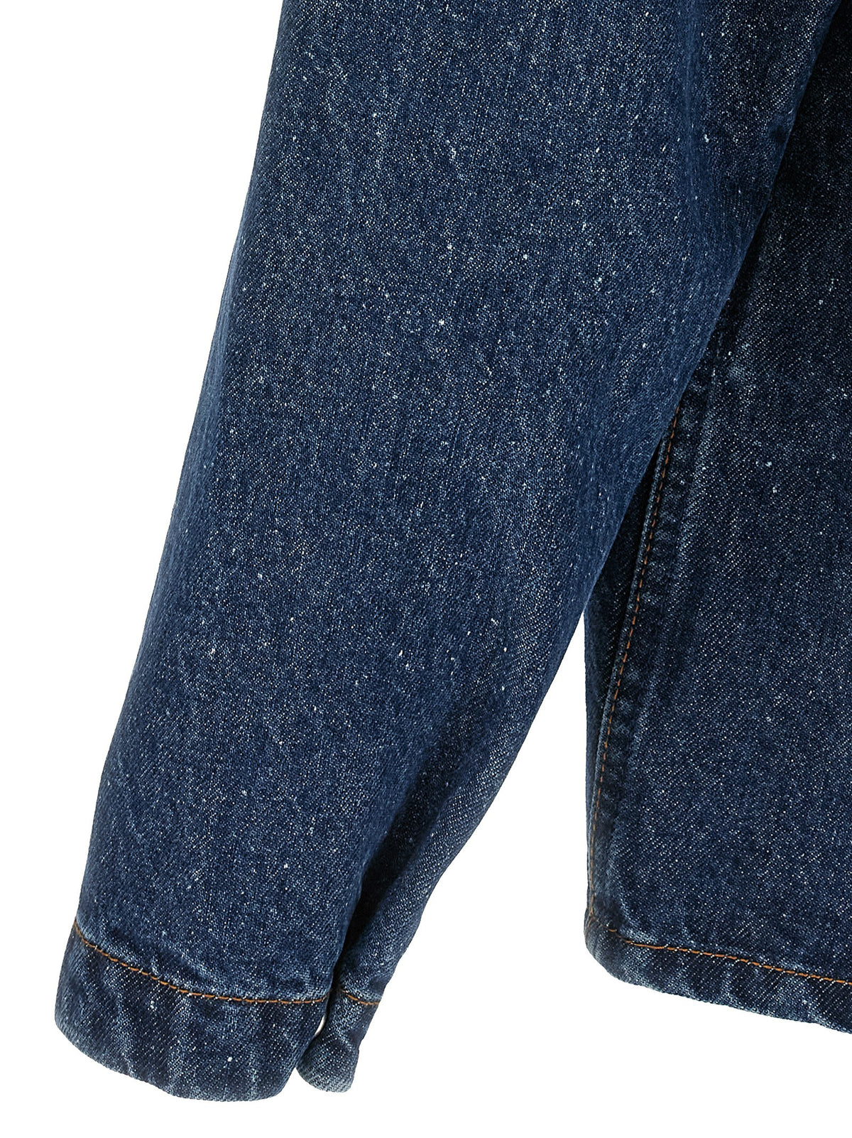 Discover the Stone Island Blue Cotton Blouse, a masterful blend of utilitarian elegance and contemporary design, crafted from premium 13 oz denim for the discerning individual.