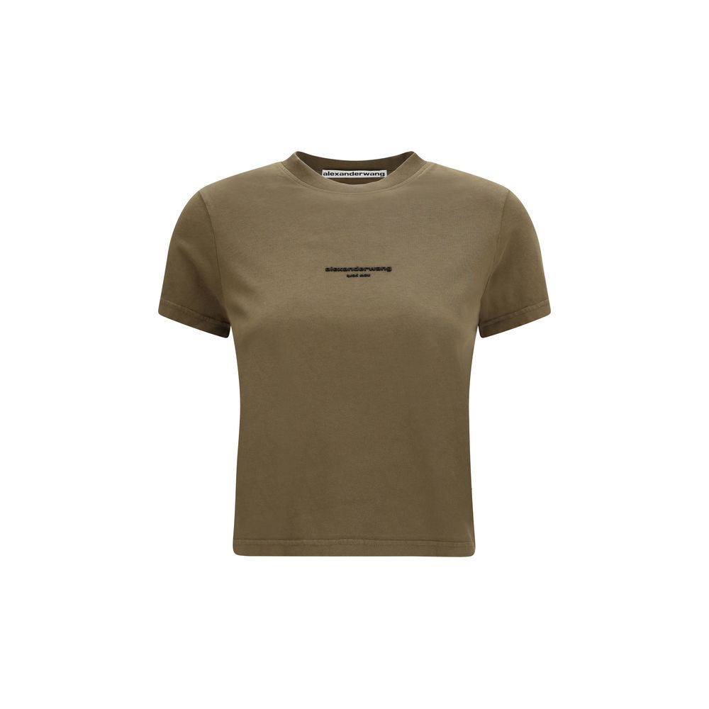 Alexander Wang Bicolor Cotton T-Shirt - Elevated Minimalism