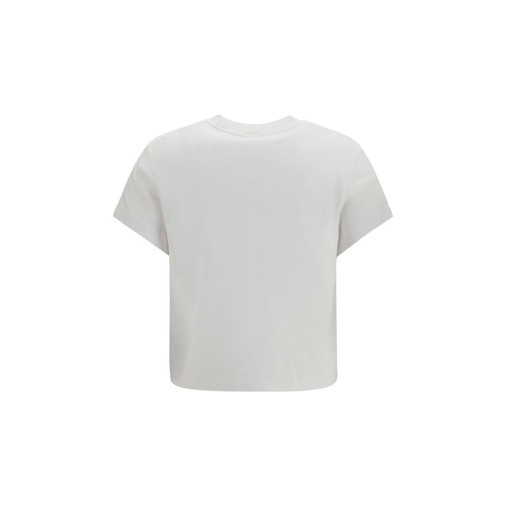 Alexander Wang Crystal Logo Cotton T-Shirt - Effortless Luxury