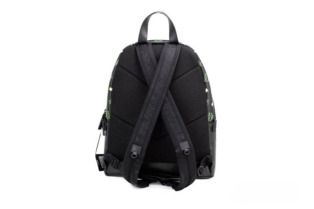 Experience the allure of the MCM Color Splash Visetos Medium Backpack, where exquisite mixed leather meets unparalleled craftsmanship, embodying luxury and sophistication for the discerning individual.