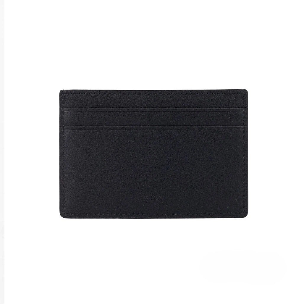 Indulge in the MCM Aren Mini Checkerboard Print Leather Slim Card Case, where exquisite craftsmanship meets timeless elegance, perfect for the discerning connoisseur.