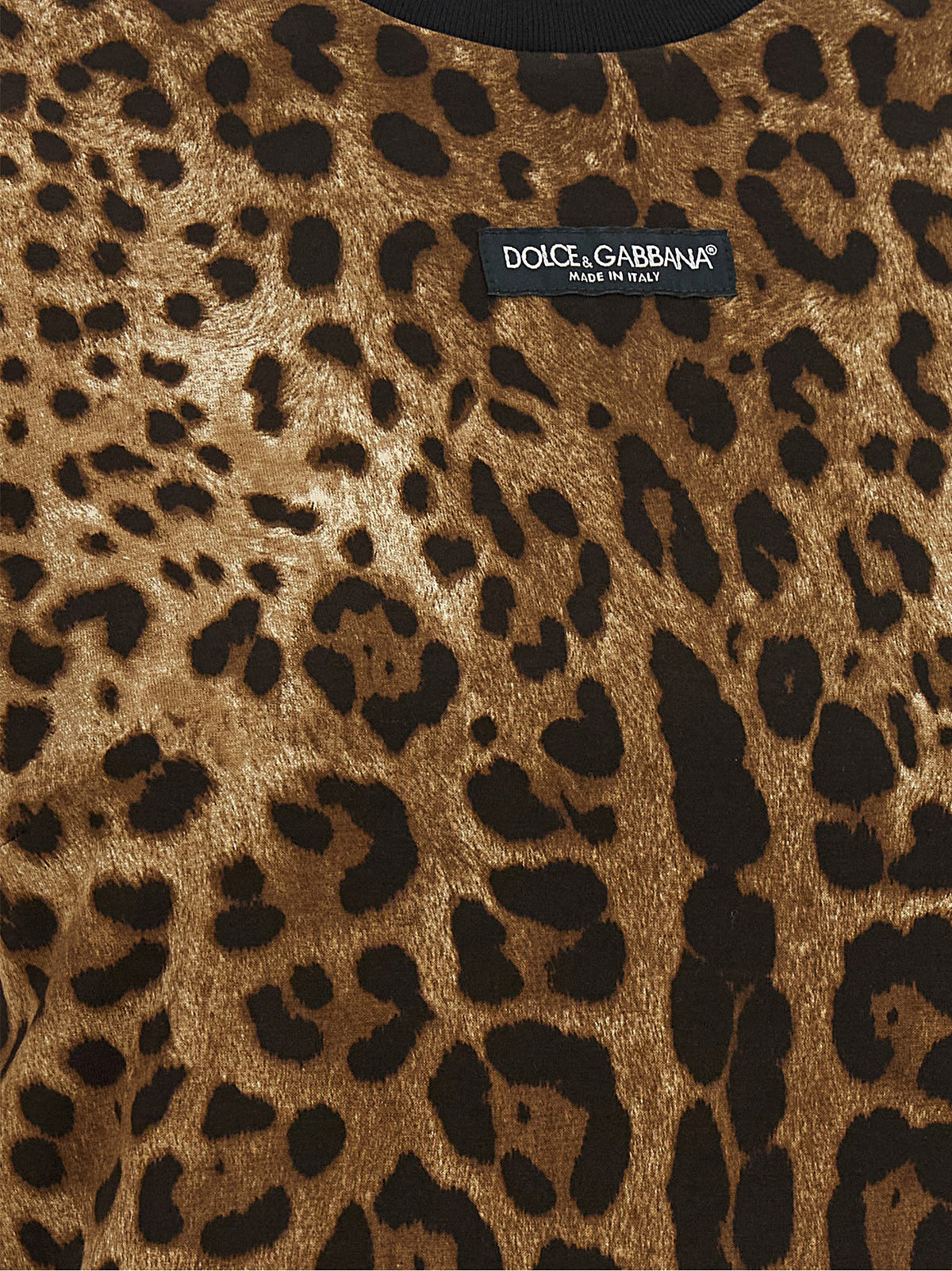 Indulge in the exquisite Dolce & Gabbana Brown Cotton T-Shirt, where luxurious craftsmanship meets bold style, perfect for the discerning fashion connoisseur.