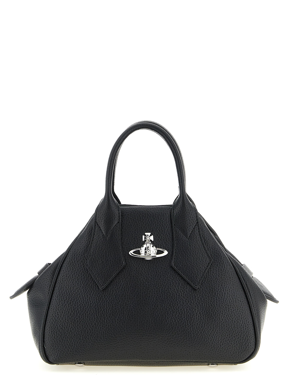 Discover the Vivienne Westwood Small PU ‘Yasmine’ handbag, a masterpiece of Italian craftsmanship, blending timeless elegance with modern luxury for the discerning individual.