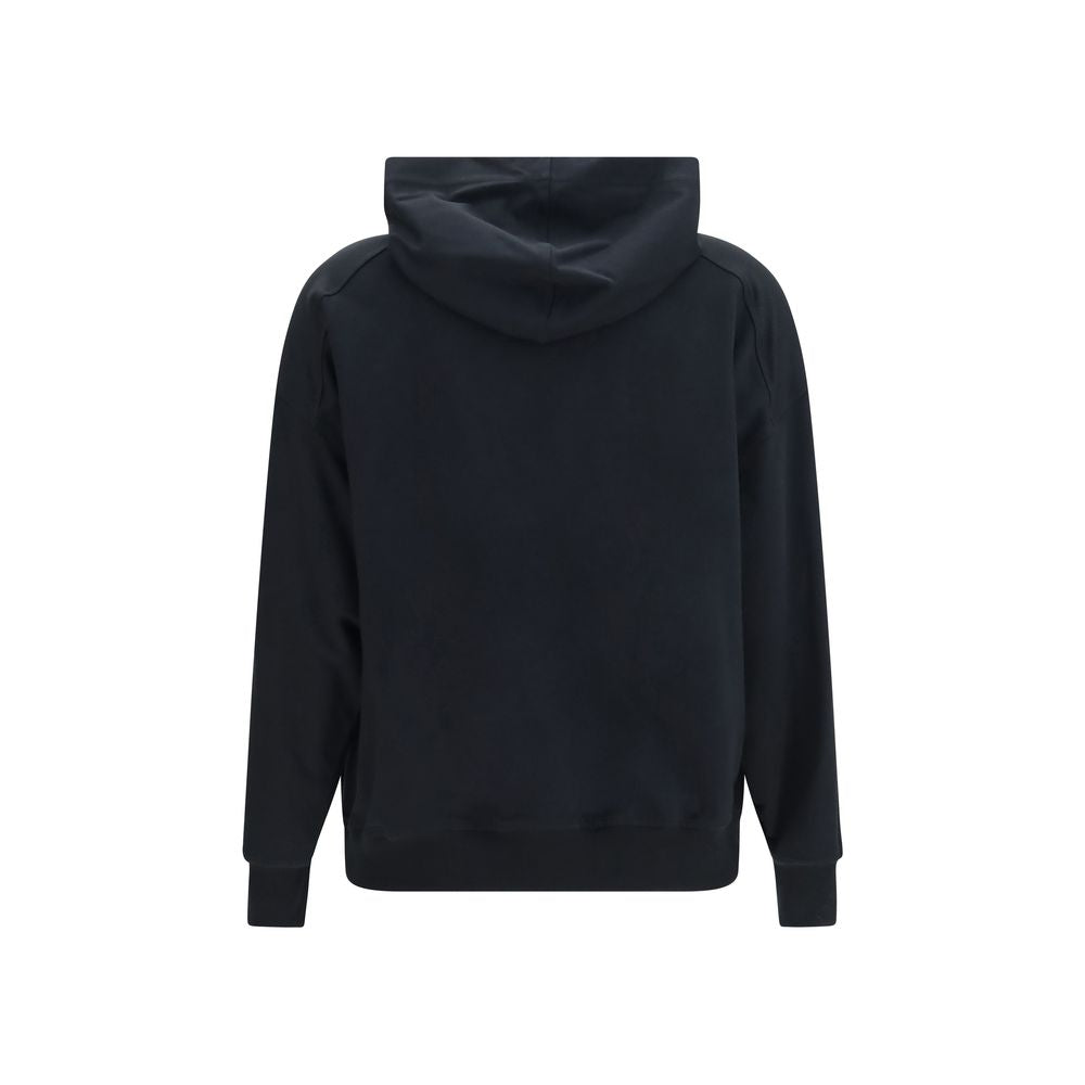 Indulge in the Brunello Cucinelli Black Cotton Sweatshirt, crafted from a luxurious cotton blend with refined details, embodying elegance and comfort for every occasion.