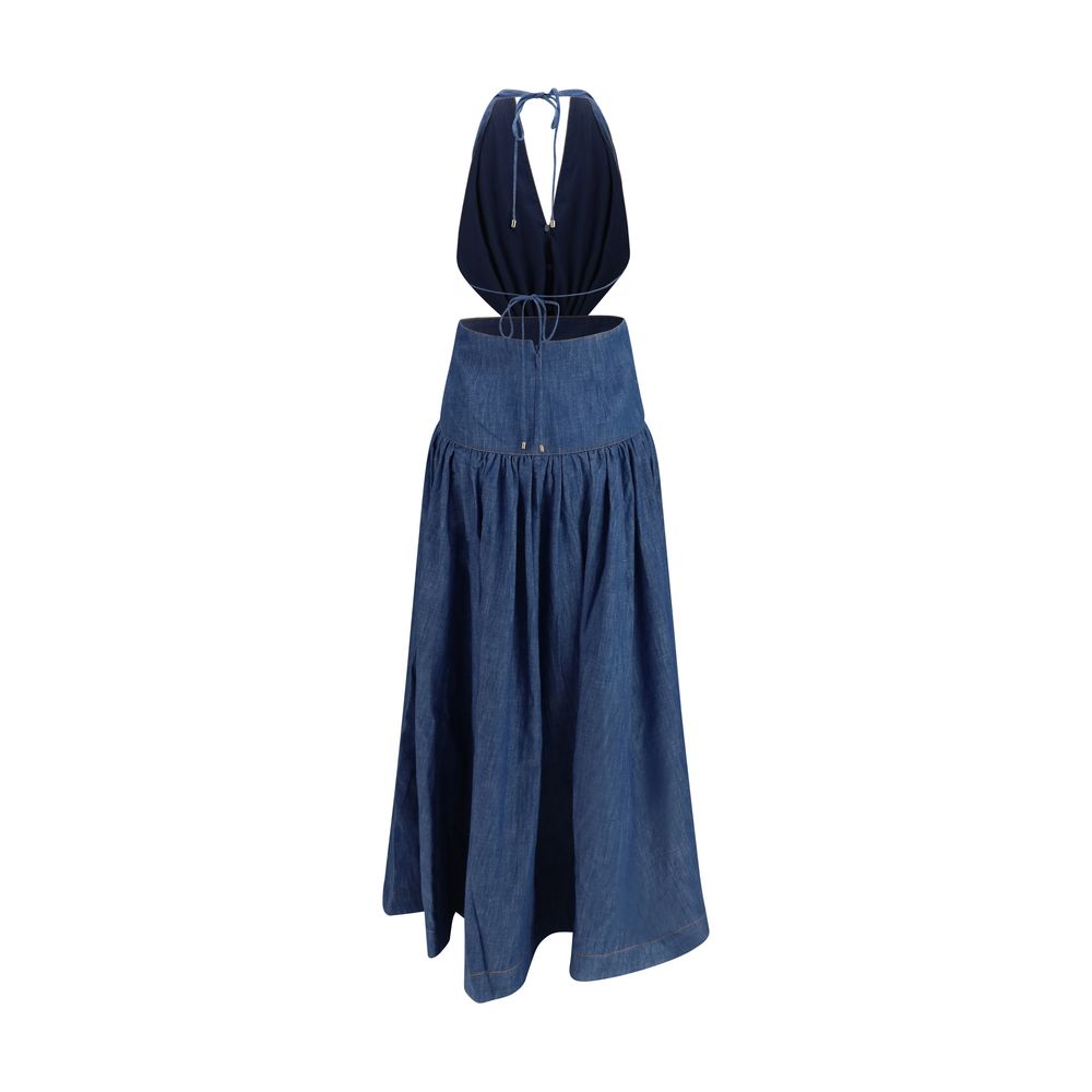 Zimmermann Halterneck Maxi Dress - Effortless Summer Elegance