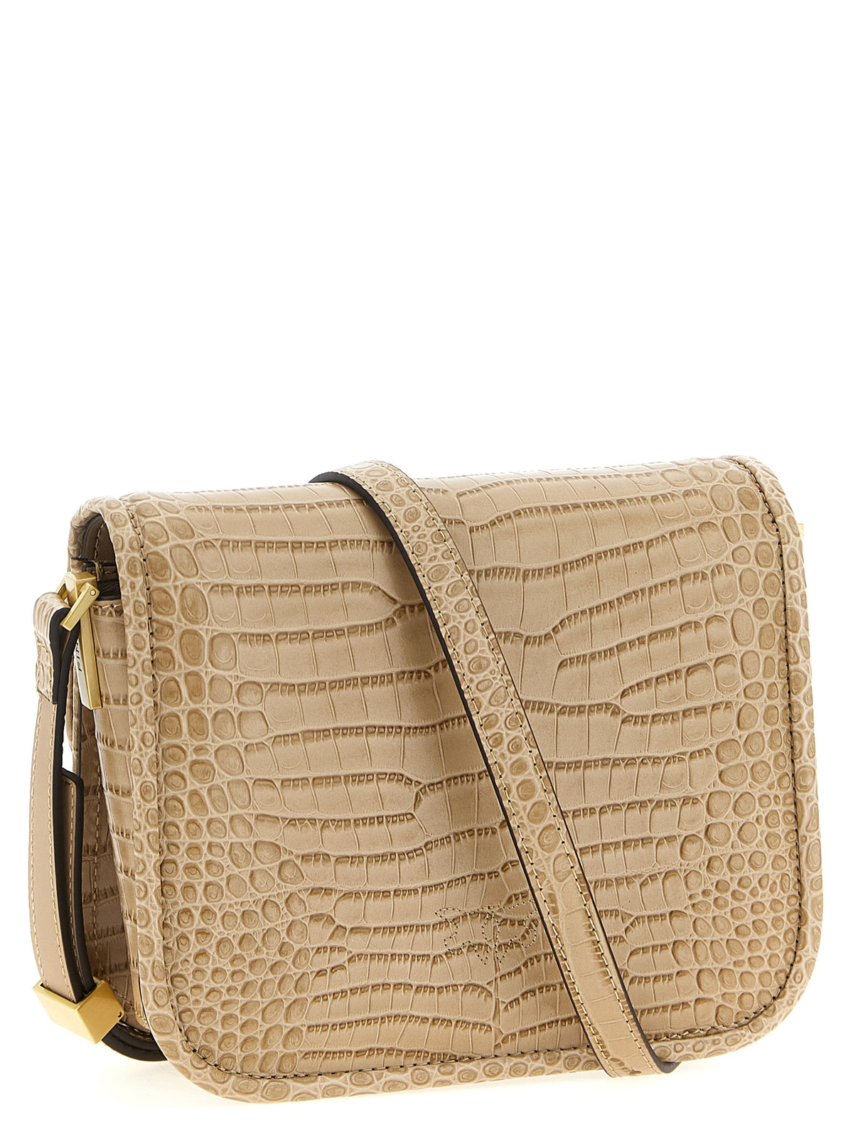 PINKO Beige Goatskin Shoulder Bag - Exquisite Luxury Accessory