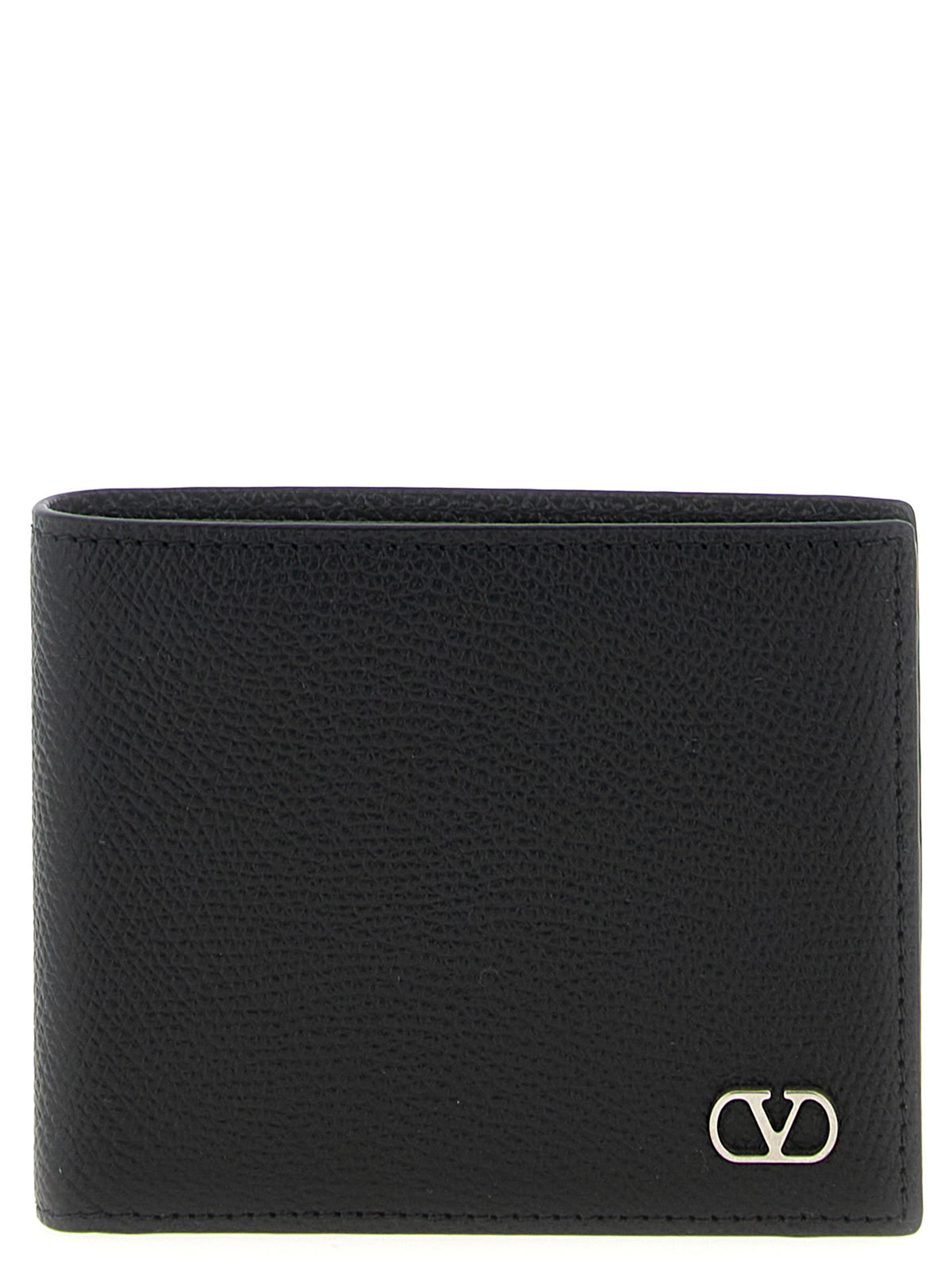 Valentino Garavani Black Calfskin Wallet - Timeless Luxury Accessory