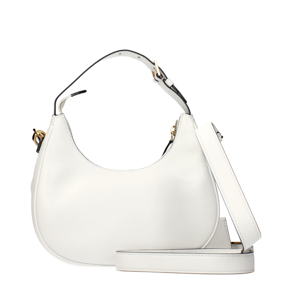 Versace White Leather Handbag - Exquisite Luxury for the Discerning