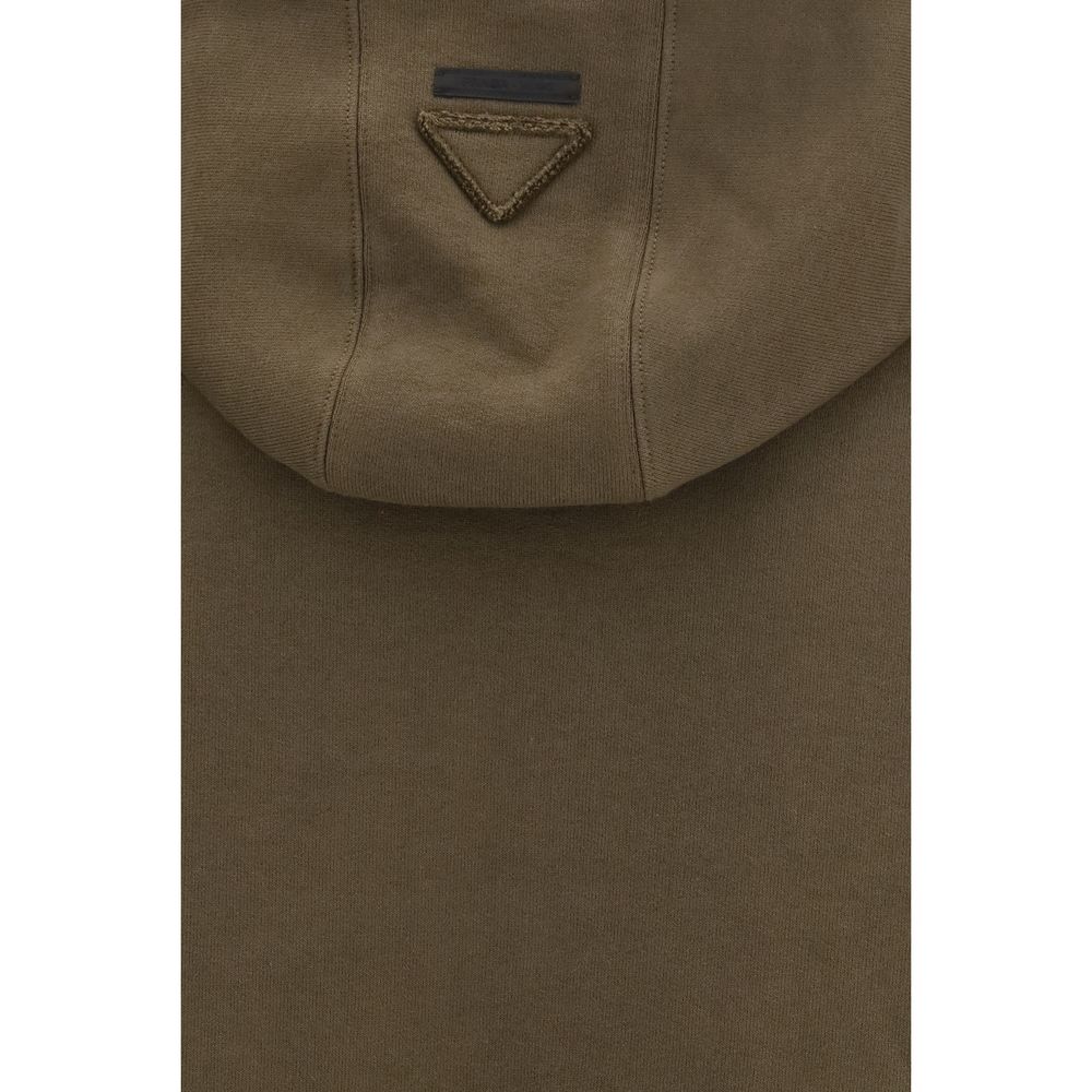 Prada Bicolor Cotton Sweatshirt - Elevate Your Luxe Wardrobe